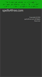 Mobile Screenshot of drsrt.hp.spells4free.com